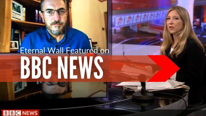 Eternal Wall featured on BBC News