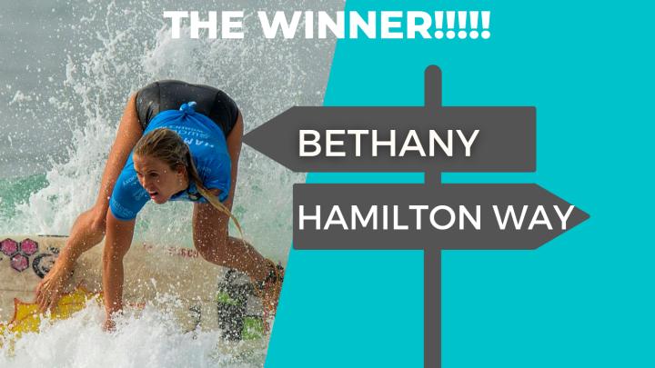 The Winner of the road naming competition! The Winner of the road naming competition!