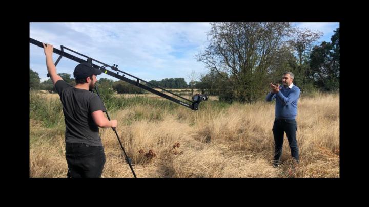 Filming for our big announcement