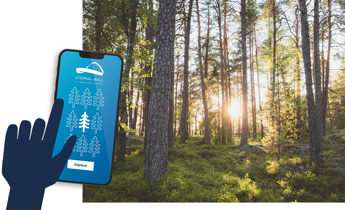 Eternal Wall heroes of the faith woodland app