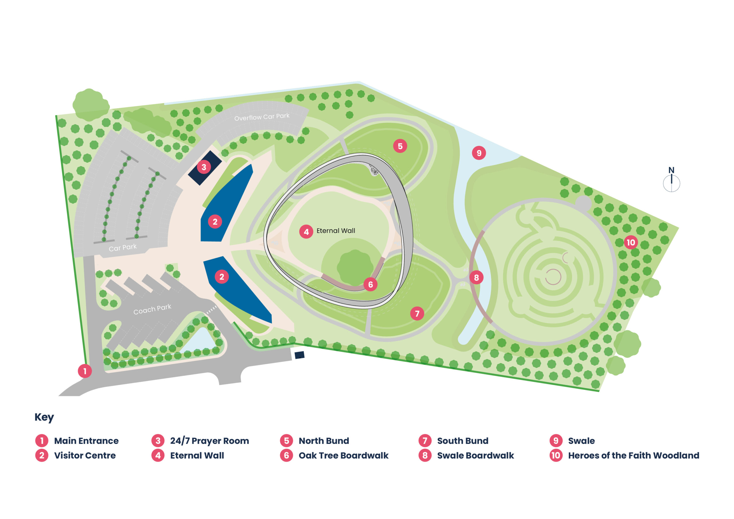 Eternal Wall Site Map